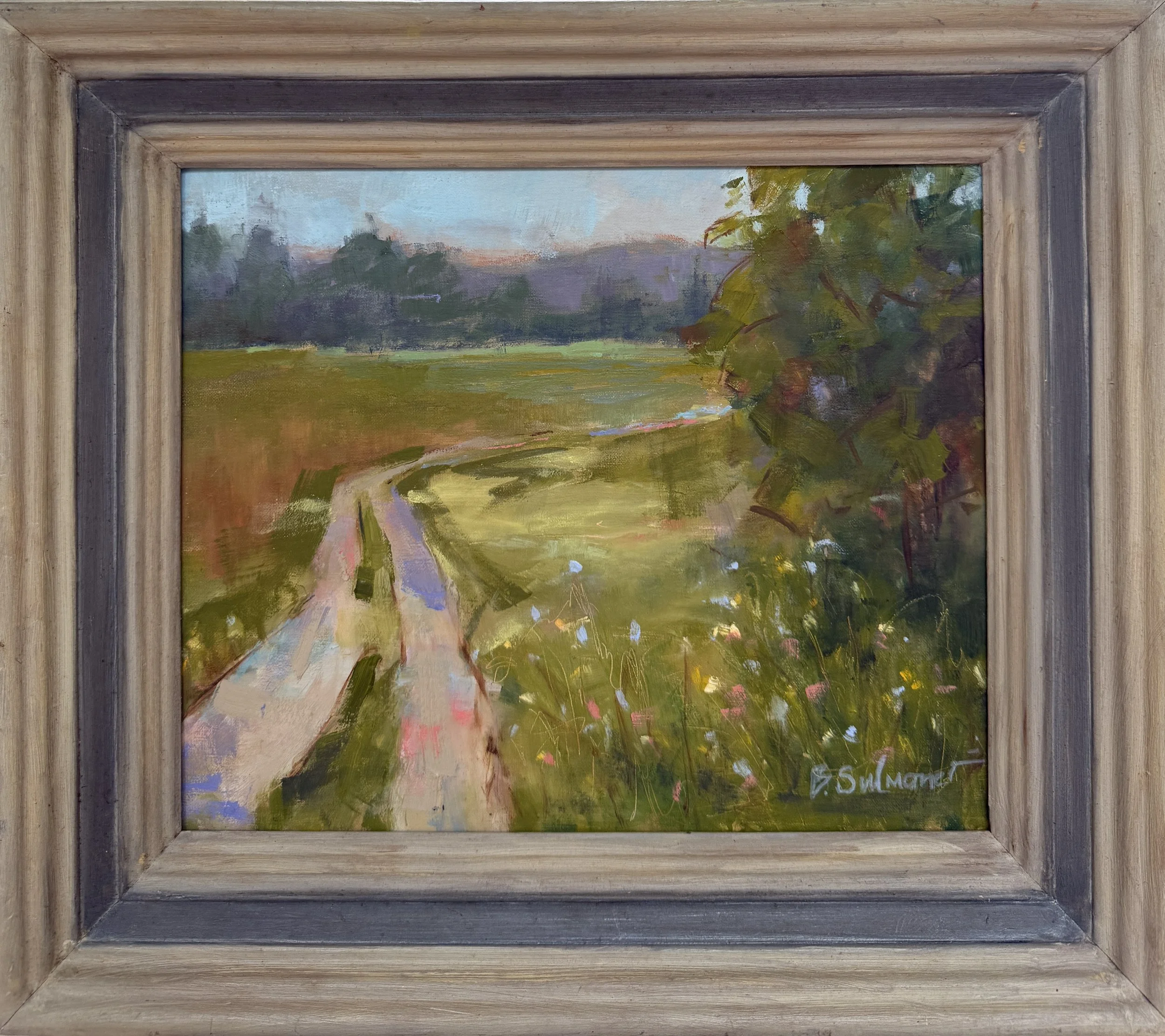  Oil on Canvas / 9 × 11 in /   $325 in the Shop    This artwork along with other pieces is available for purchase during Cashiers Designer Showhouse Shops at Village Green 8/22 - 8/30. 