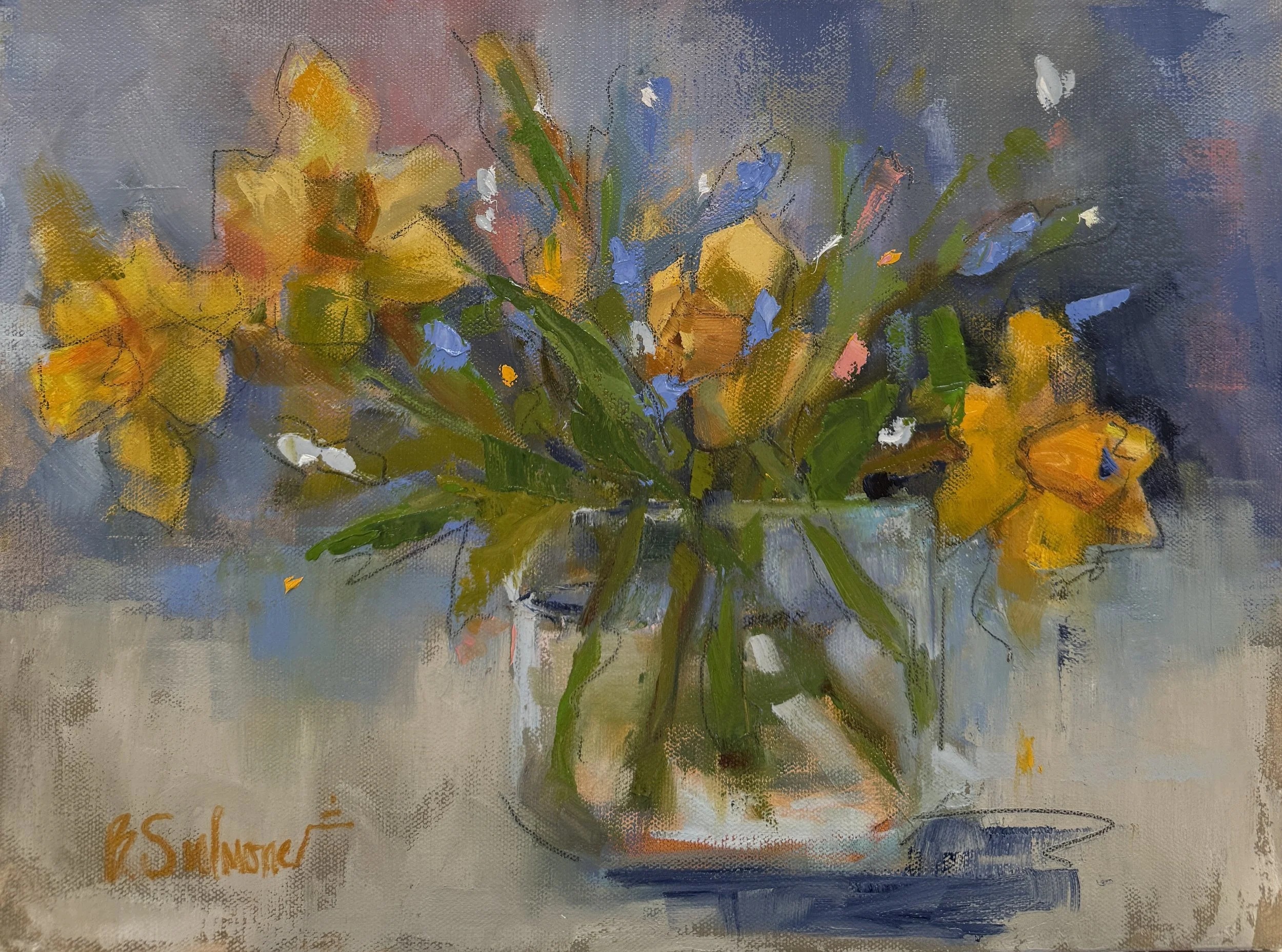  Mixed Media, Framed / 12 × 16 in /  SOLD    