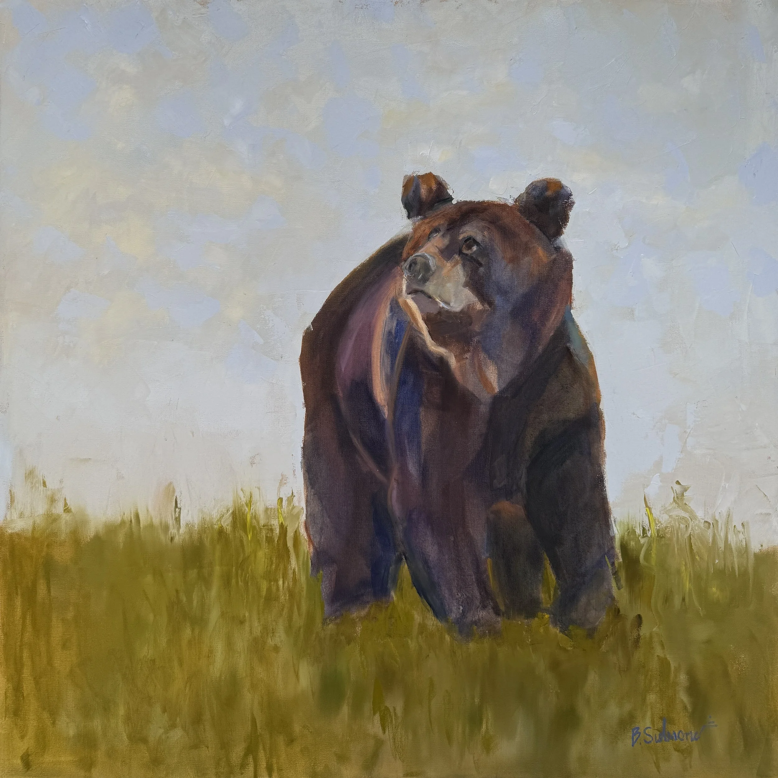  Oil on Gallery Wrap / 30 × 30 in / $2,100  To purchase this artwork along with other pieces is available at Joan Anderson Interiors 828-747-0836.   