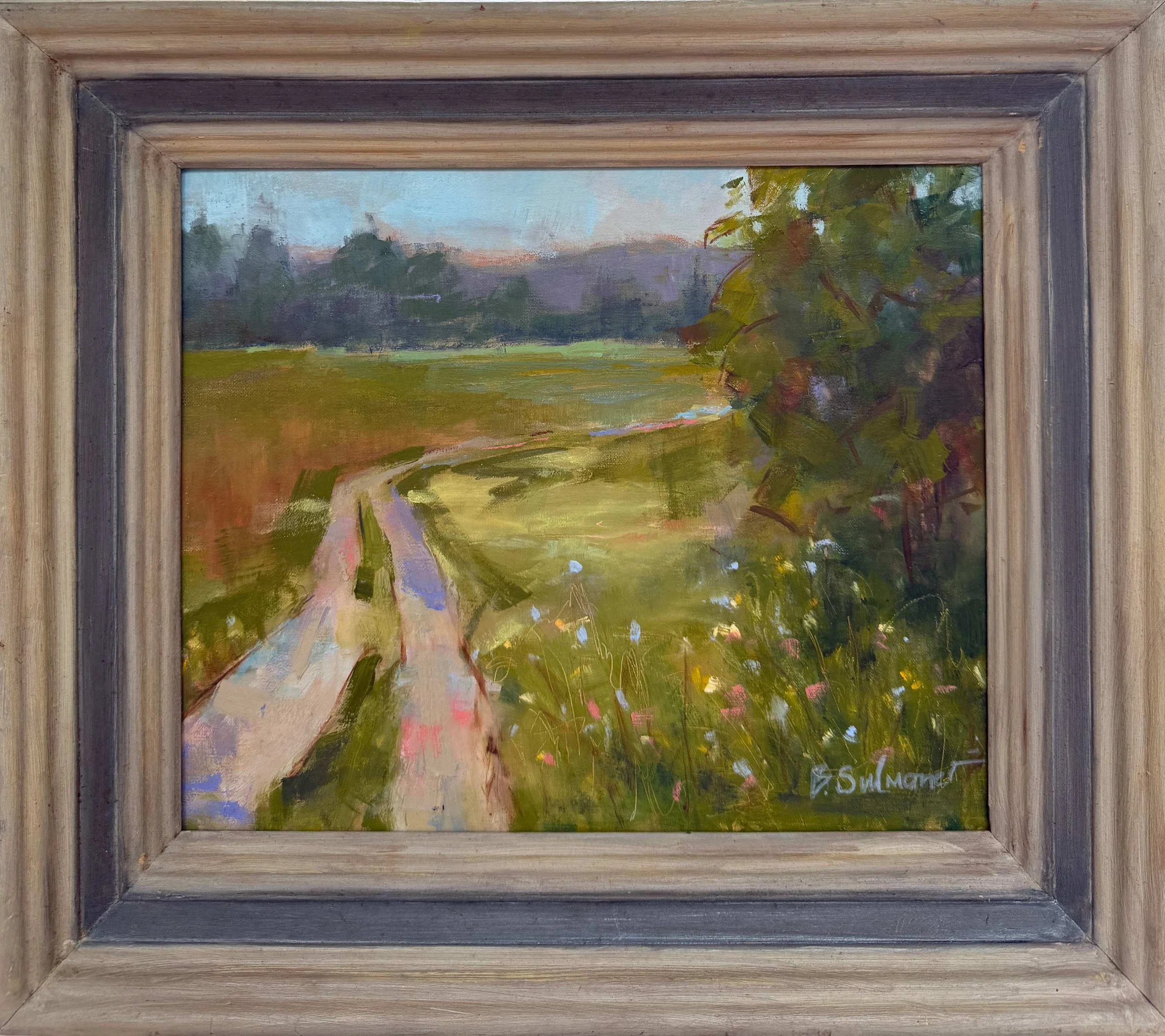  Oil on Canvas, Framed/ 9 in × 11 in/  SOLD  