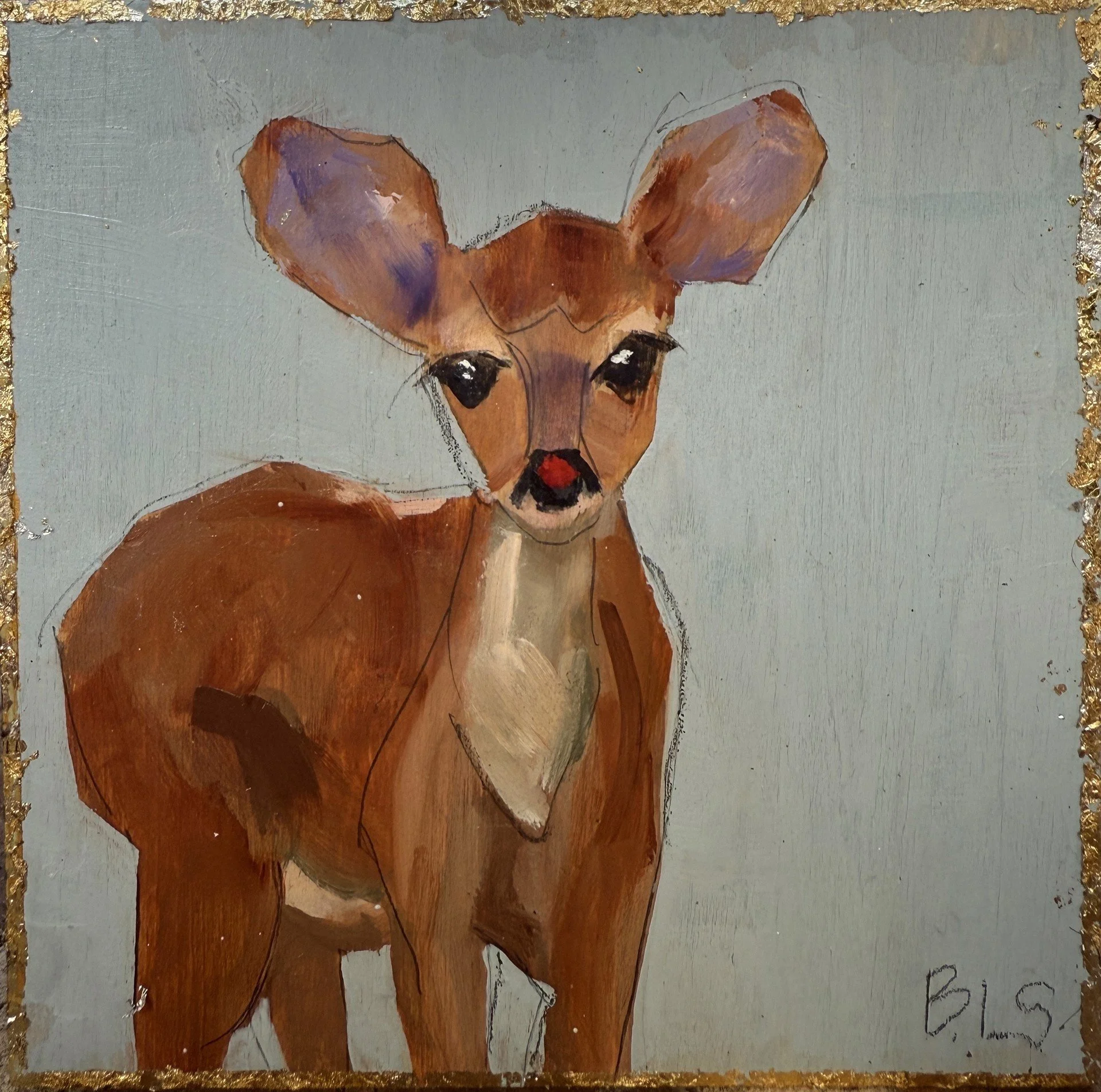  Mixed Media / 6 × 6 in /   $125    This artwork is available for purchase at   dk Contemporary Gallery   