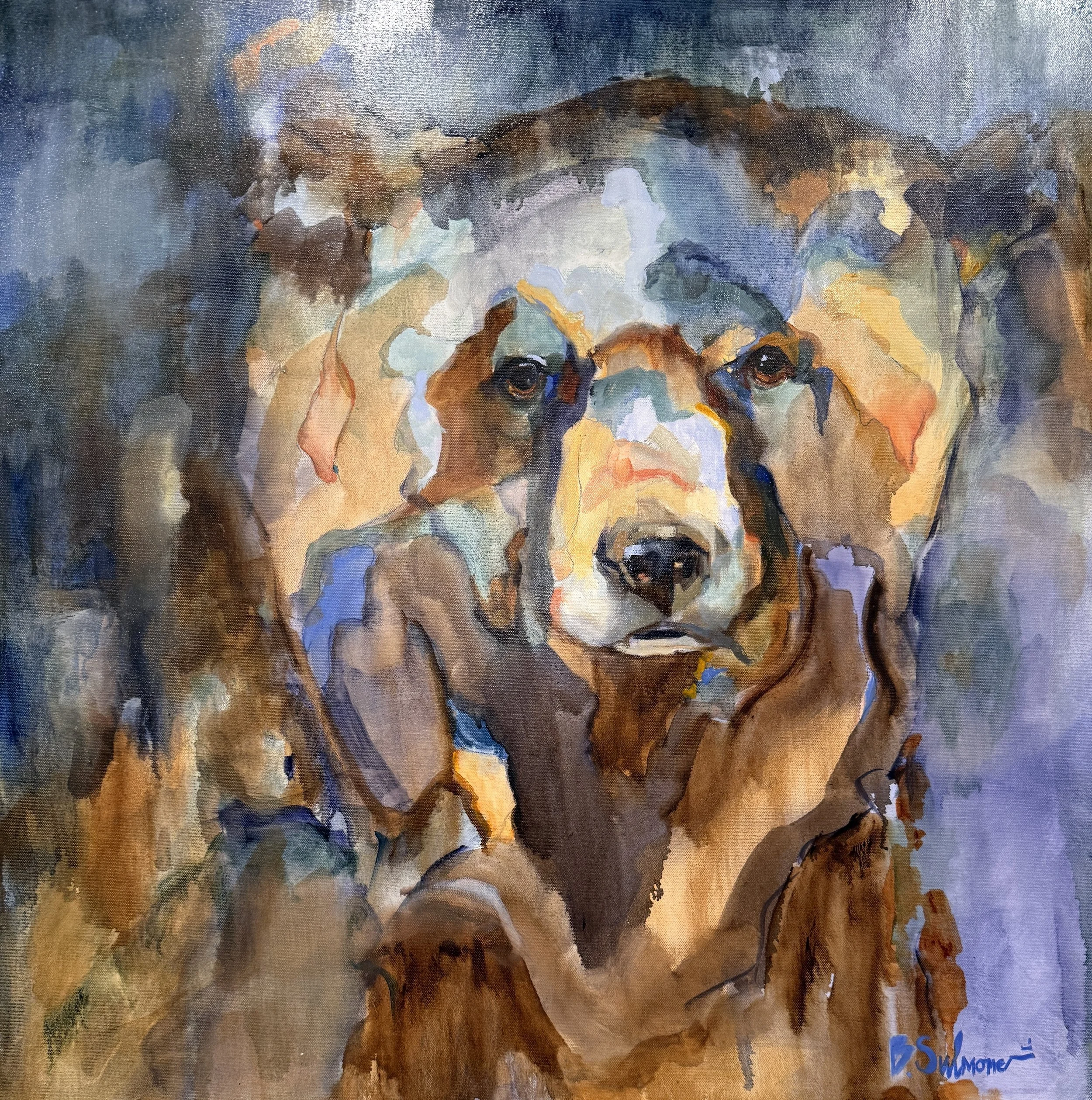  Oil on Canvas / 30 × 30 in /  SOLD  