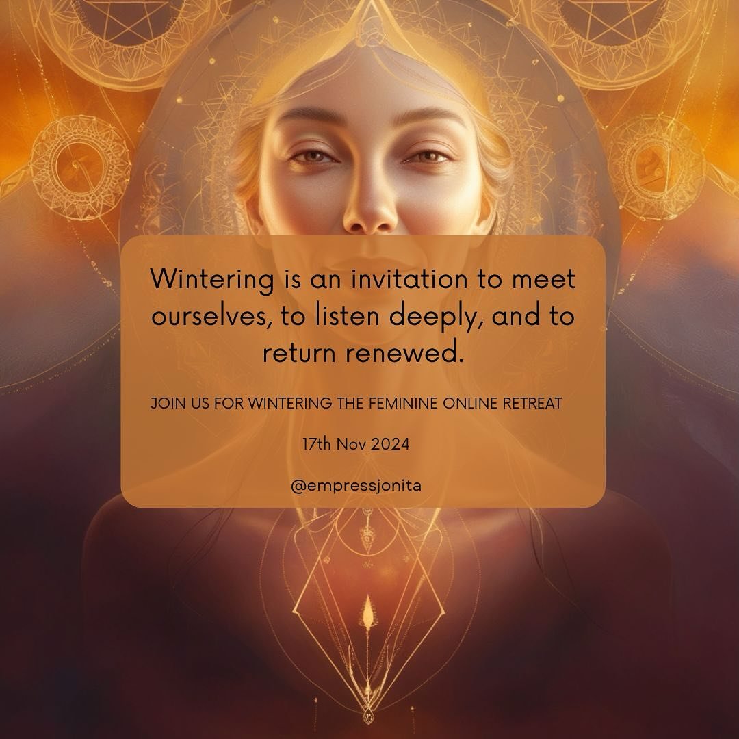 ✨ Are you craving more rest, more peace, more connection to yourself? ✨

As we enter the colder months, nature urges us to slow down, yet we&rsquo;re often told to keep going. 

On November 17th, gather with like-minded women for Wintering The Femini