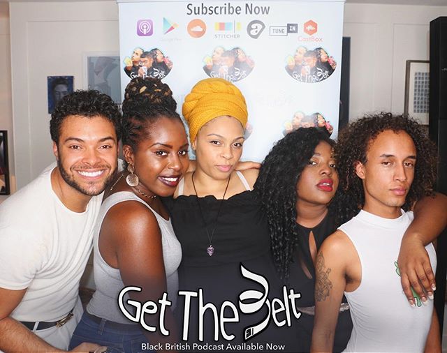 Happy Friday you guys! Have you guys listened to the latest episode ? Shout out to the beautiful @kayzarose appreciate you coming down! #getthebeltpod 
#britishblacklist #guapmag #getthebelt #podcast #podsincolor #podin #podcasting #blackpodcast #bla