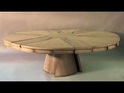 Nautilus Oak Expanding Table