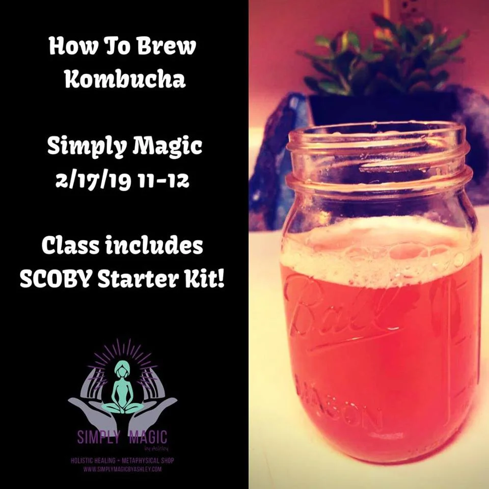 How To Brew Kombucha Workshop