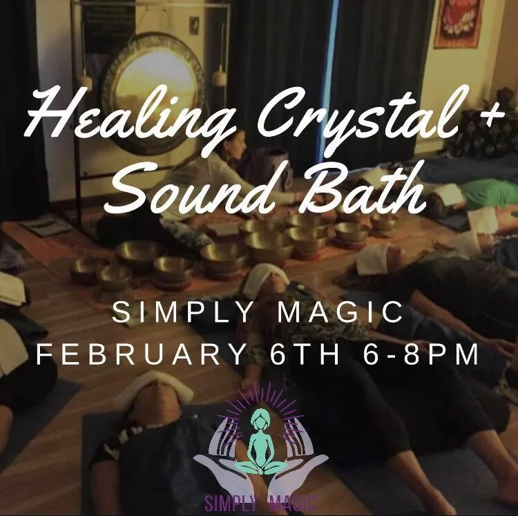 Healing Crystal + Sound Bath