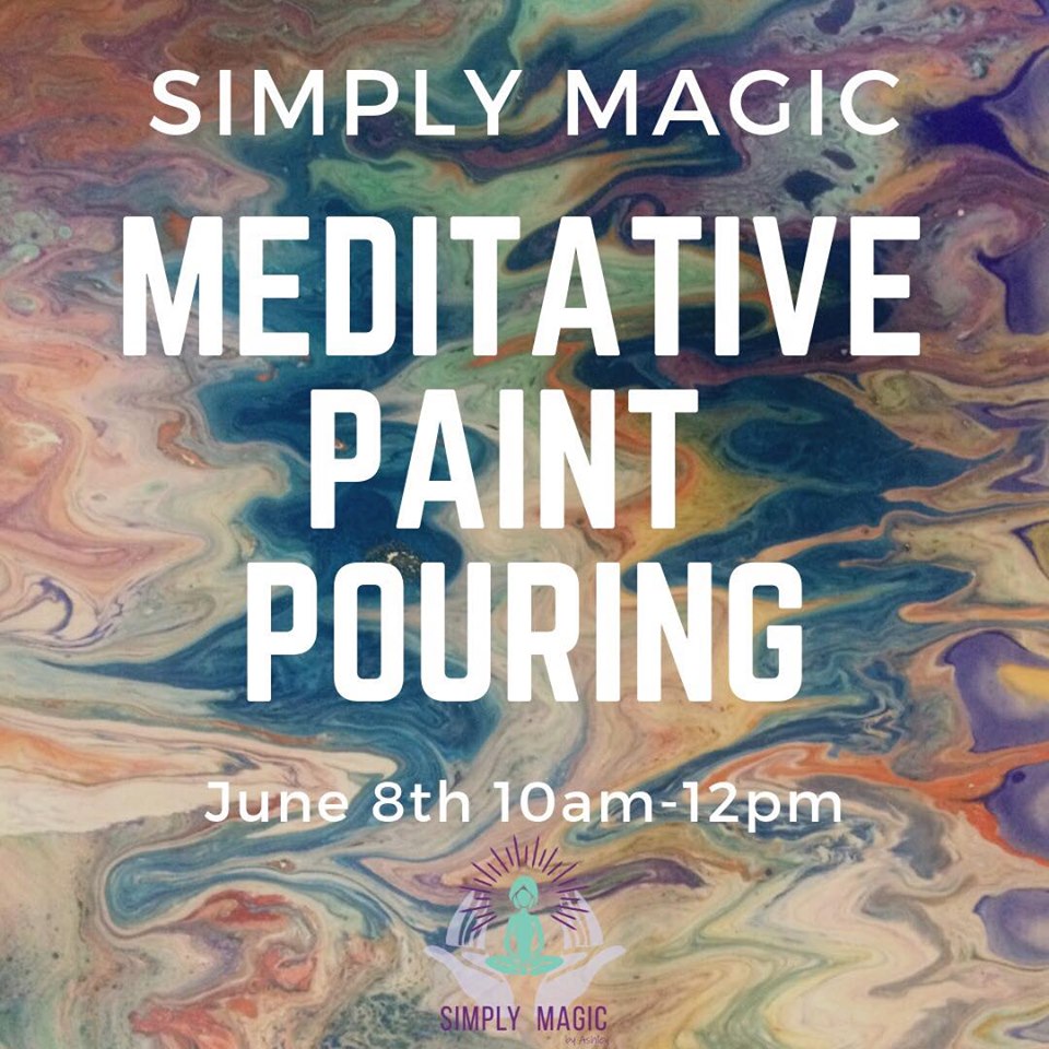 Meditative Paint Pouring