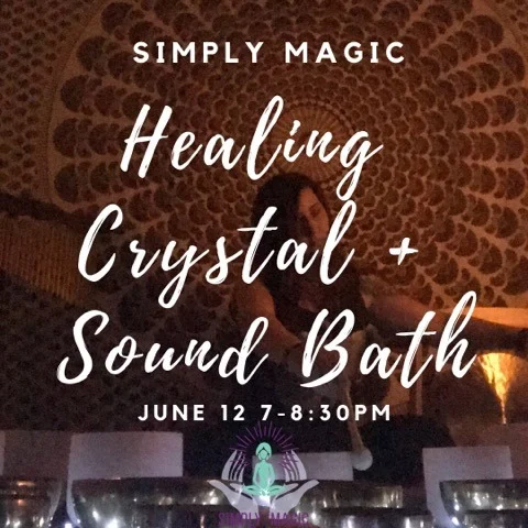 Healing Crystal + Sound Bath