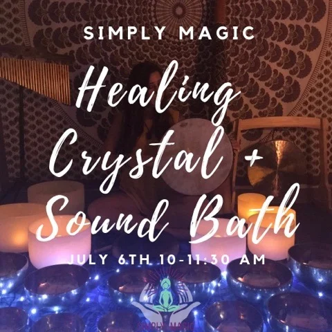 Healing Crystal + Sound Bath