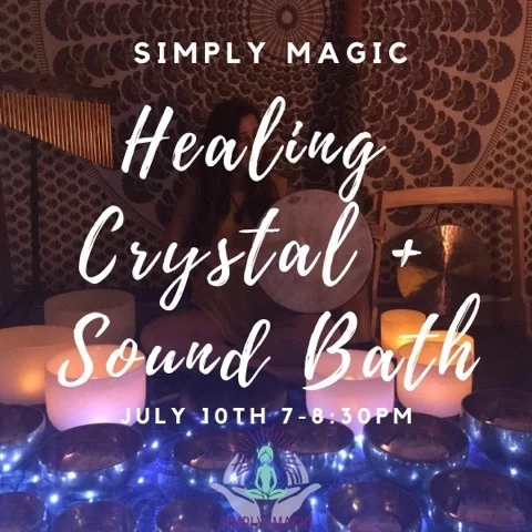 Healing Crystal + Sound Bath