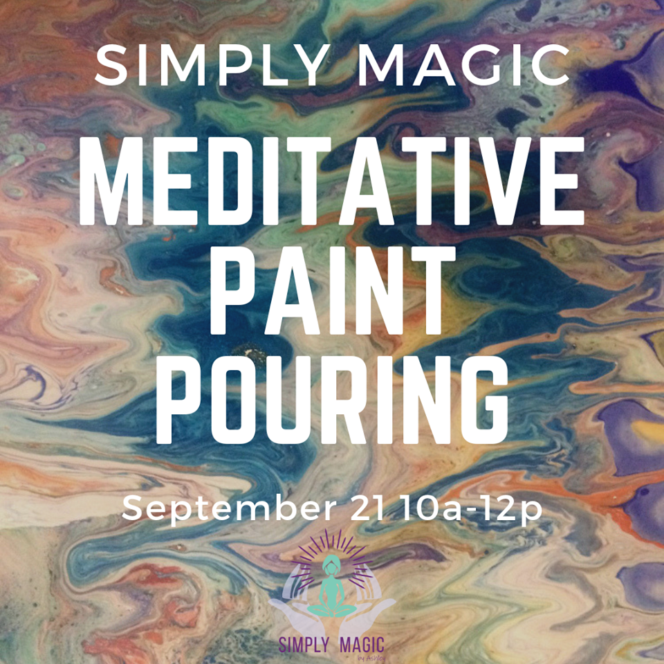 Meditative Paint Pouring 