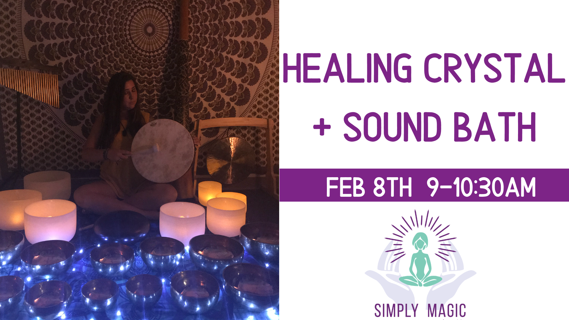 Healing Crystal + Sound Bath