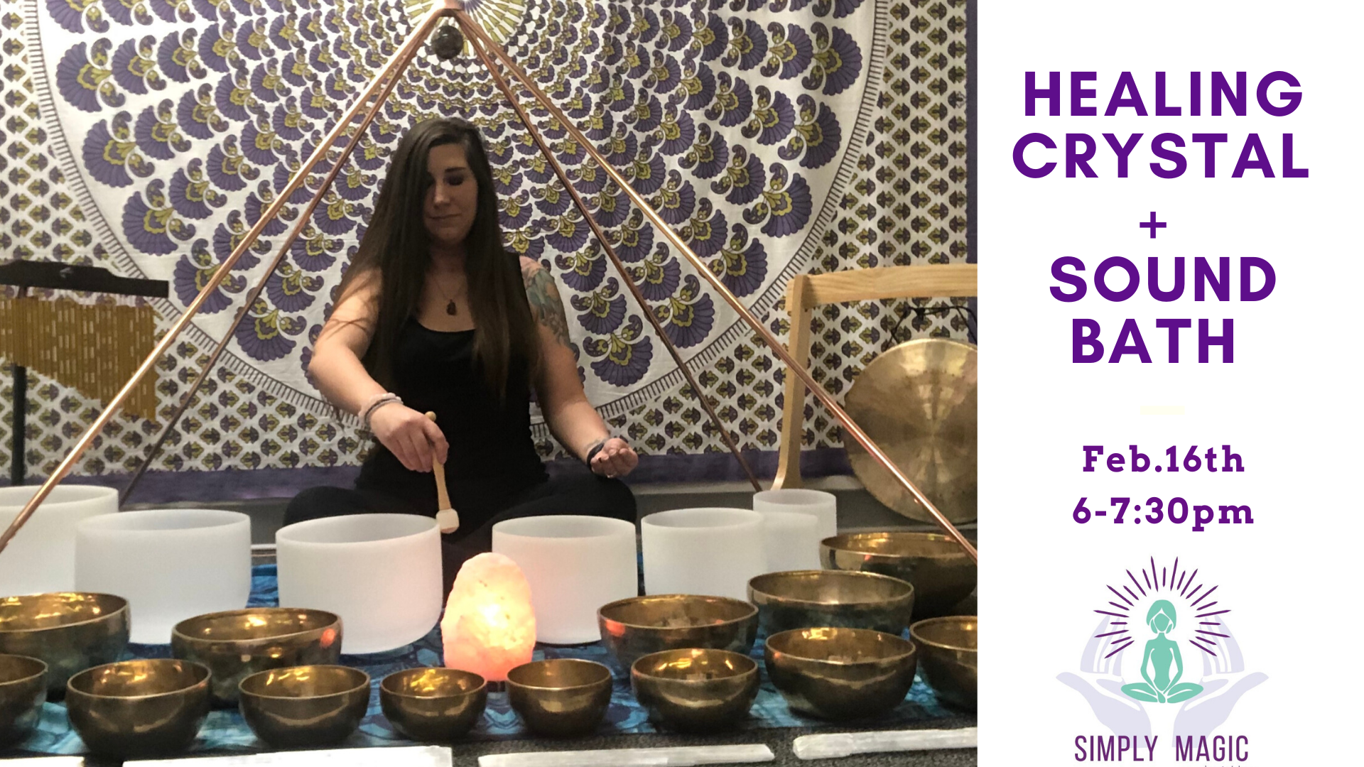 Healing Crystal + Sound Bath