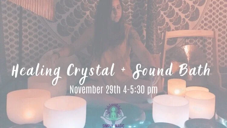Healing Crystal + Sound Bath