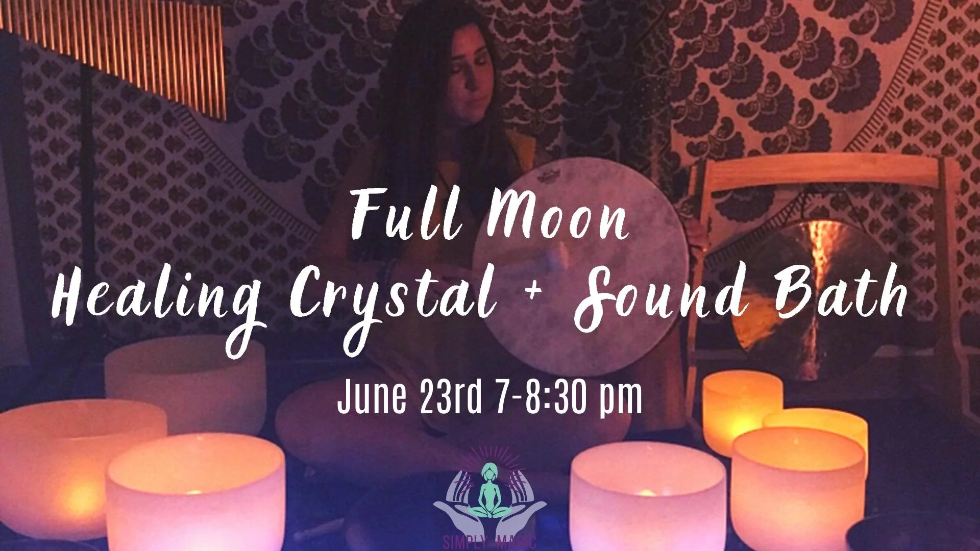 Full Moon Healing Crystal + Sound Bath
