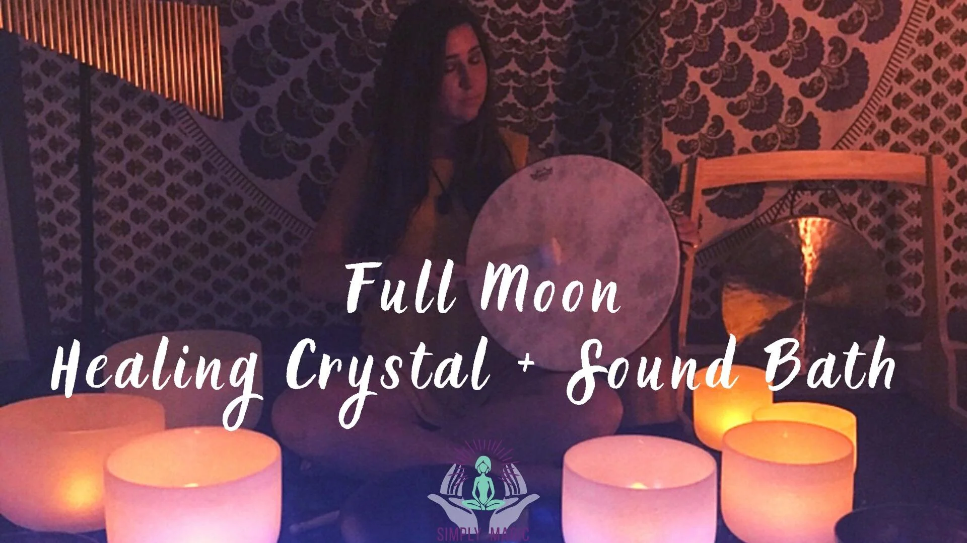 Full Moon Healing Crystal + Sound Bath 