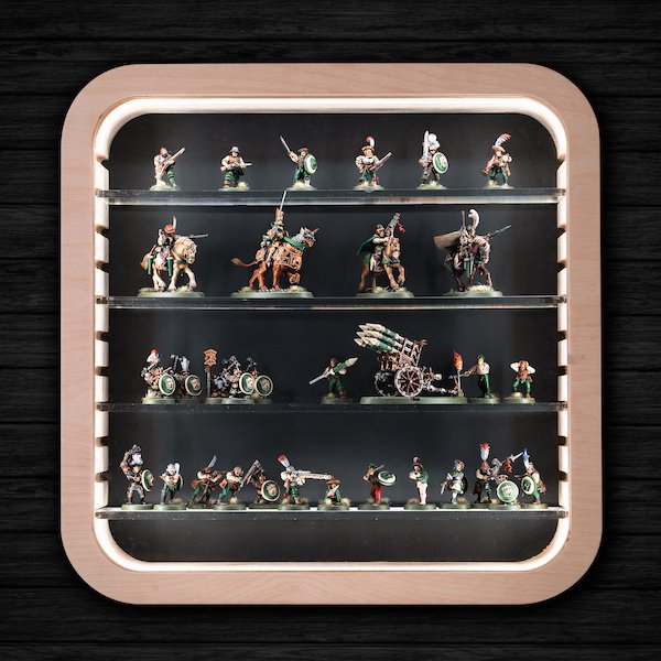 Wargame News and Terrain: Artis Opus: Beautiful Display Cabinets for  Miniatures and More Kickstarter!