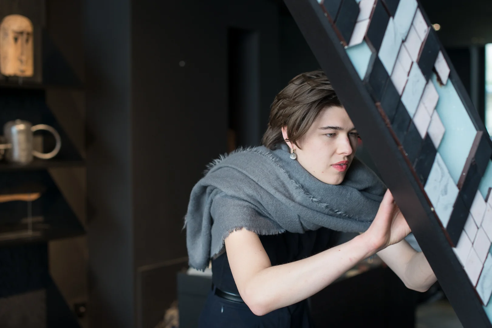 KRISTIANNE KEGELMANN AT WORK. CREDIT: PUJAN SHAKUPA