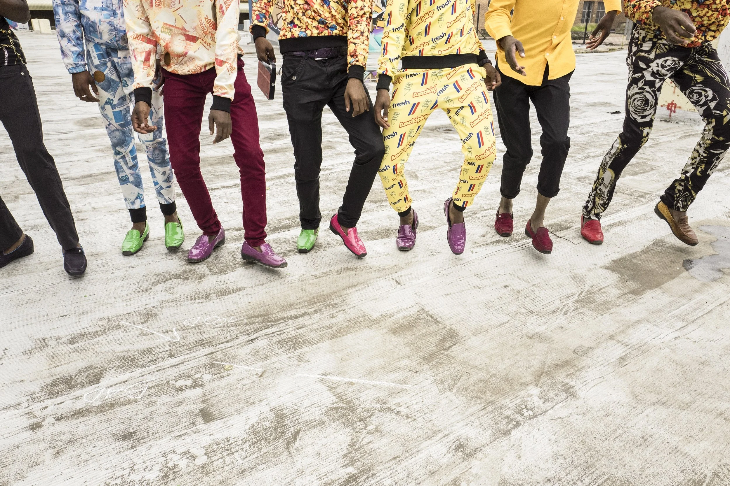 IZIKHOTHANE DANCE HAS EVOLVED FROM ITS PANTSULA ORIGINS. CREDIT: LURE