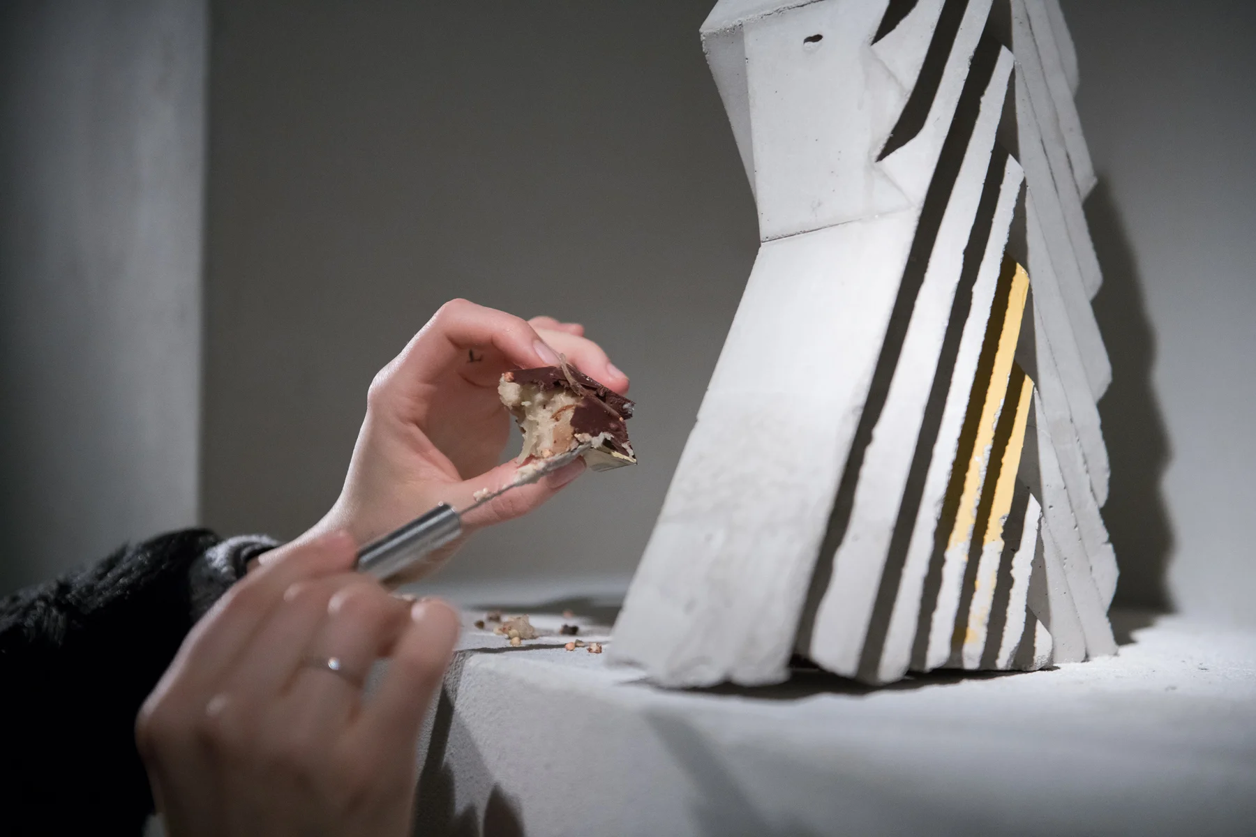 ART THAT IS GOOD ENOUGH TO EAT. CREDIT: PUJAN SHAKUPA