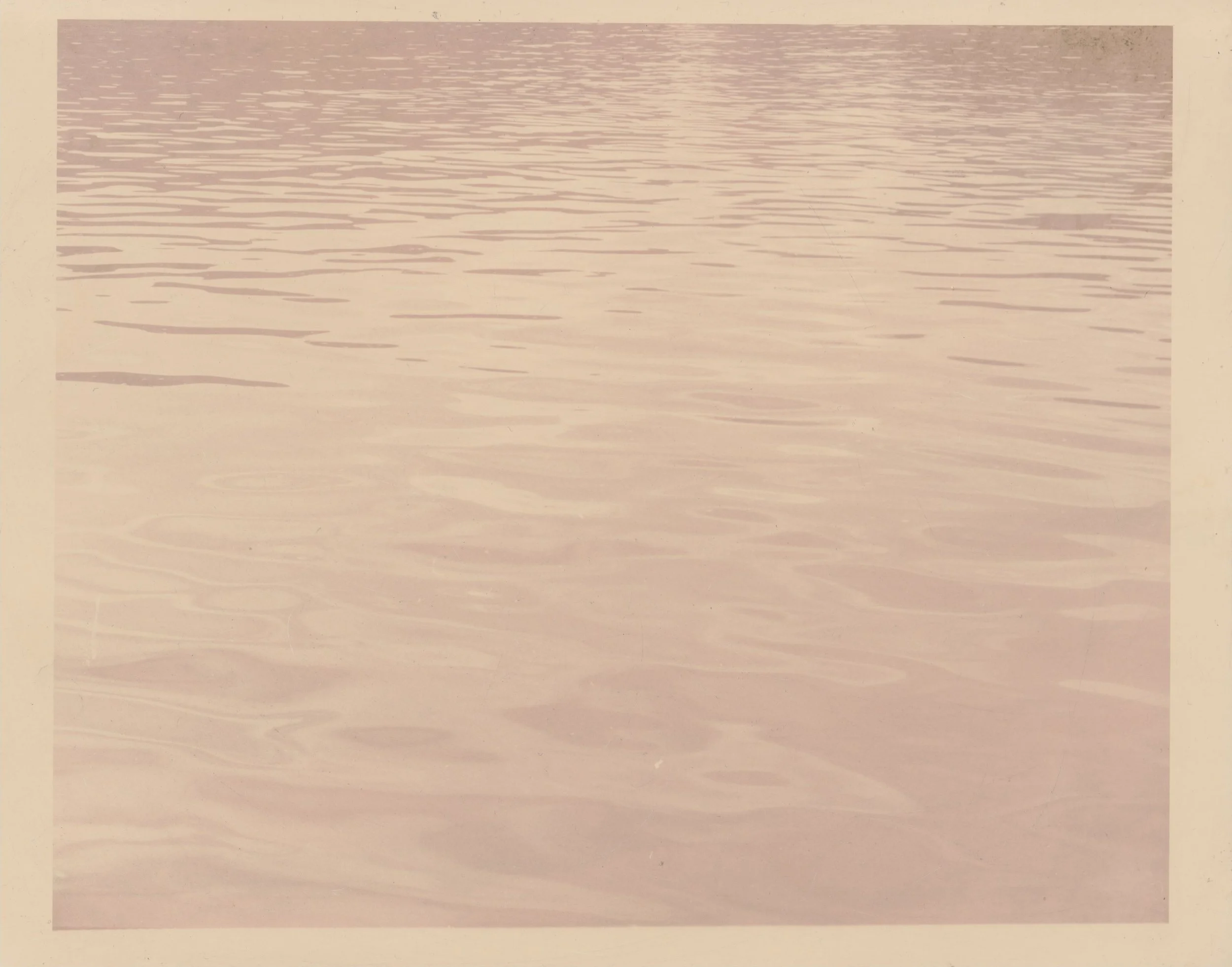 The Avon, Silver Gelatin print developed with a semi-solid, 'muddy' developer.