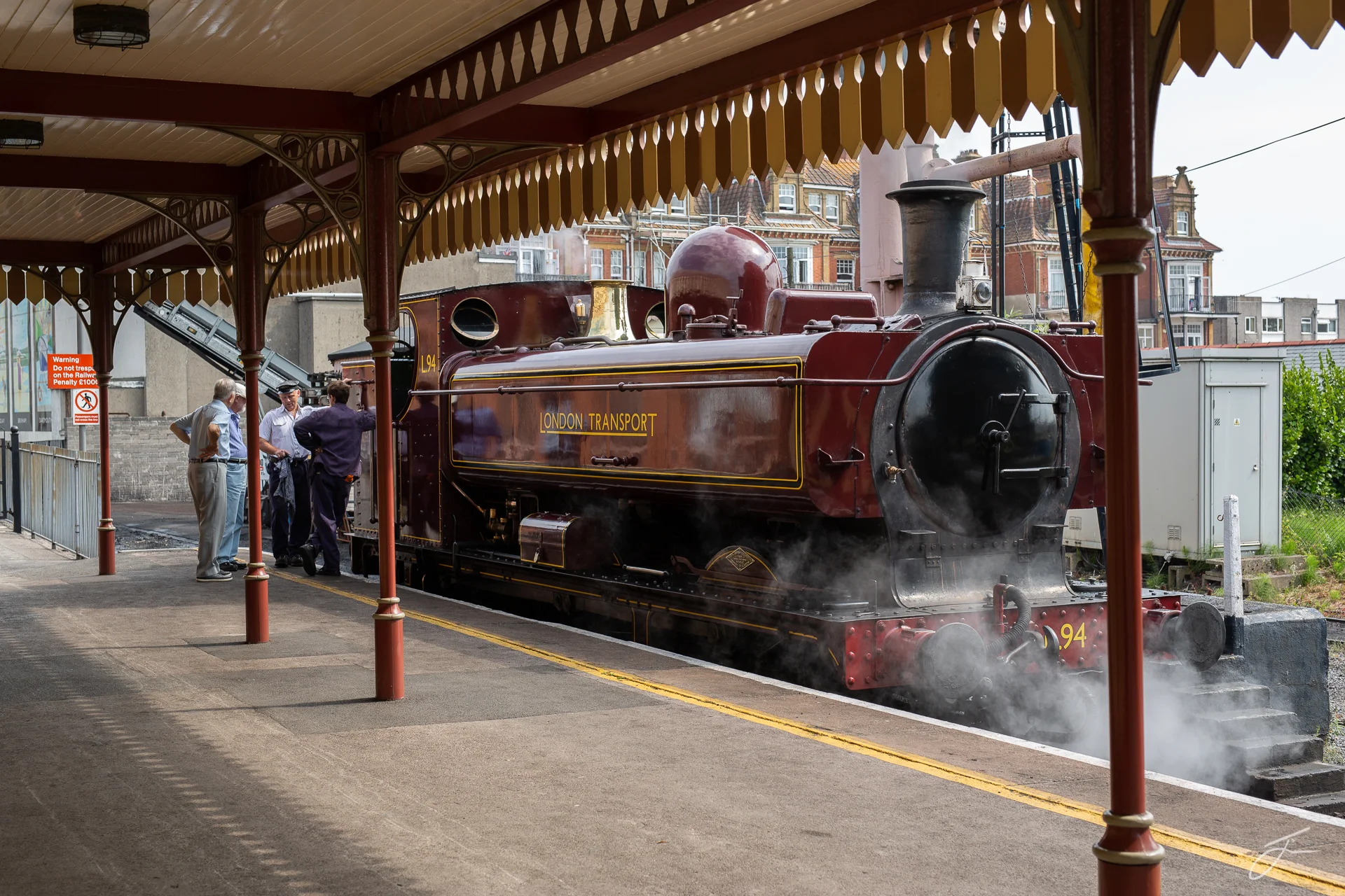 Paignton Station ©Julie Corcoran.