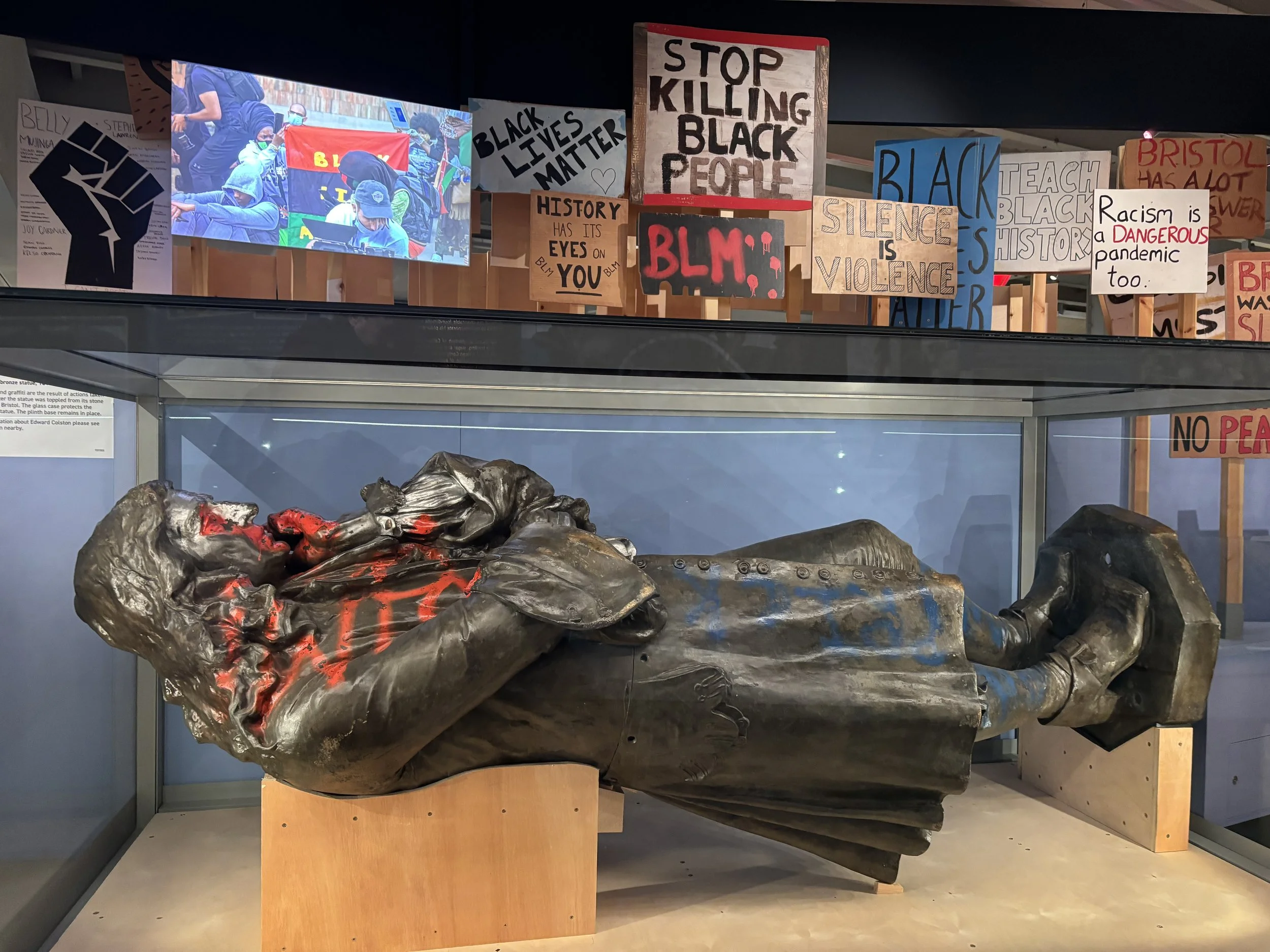 Toppled Colston Statue, MShed