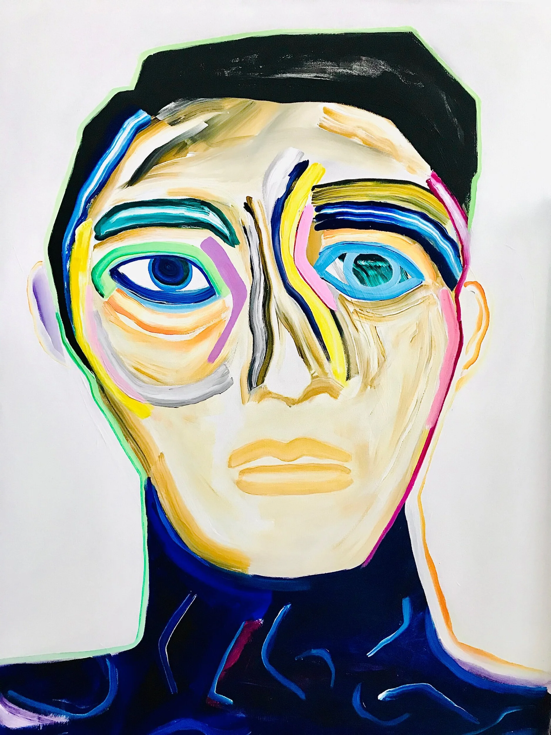 Belalang Anggrek 48x36