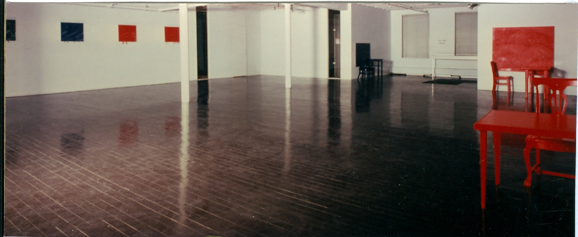 John Weber Gallery installation, 1978