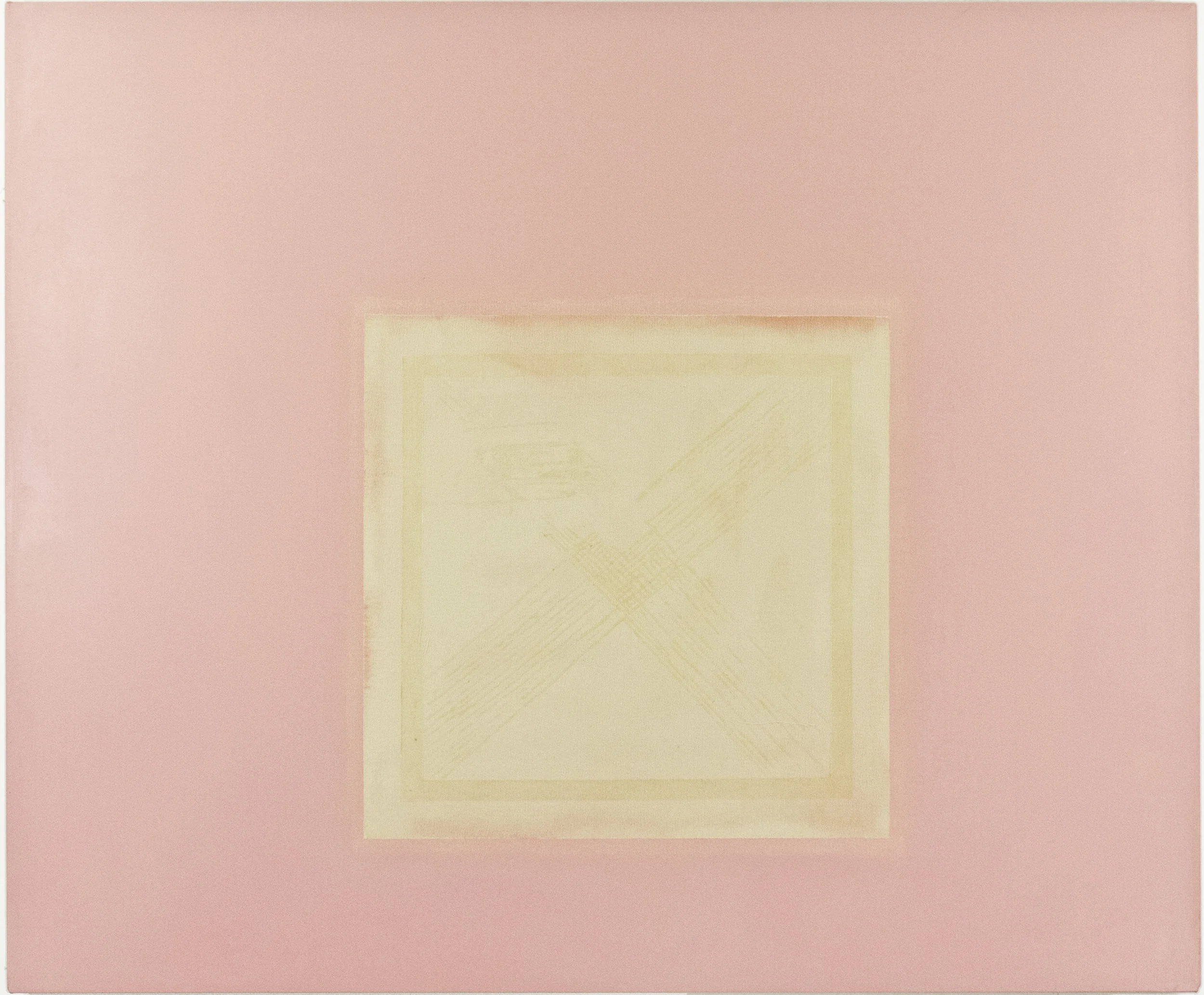 1976; acrylic and emulsion on canvas; 48 x 40”