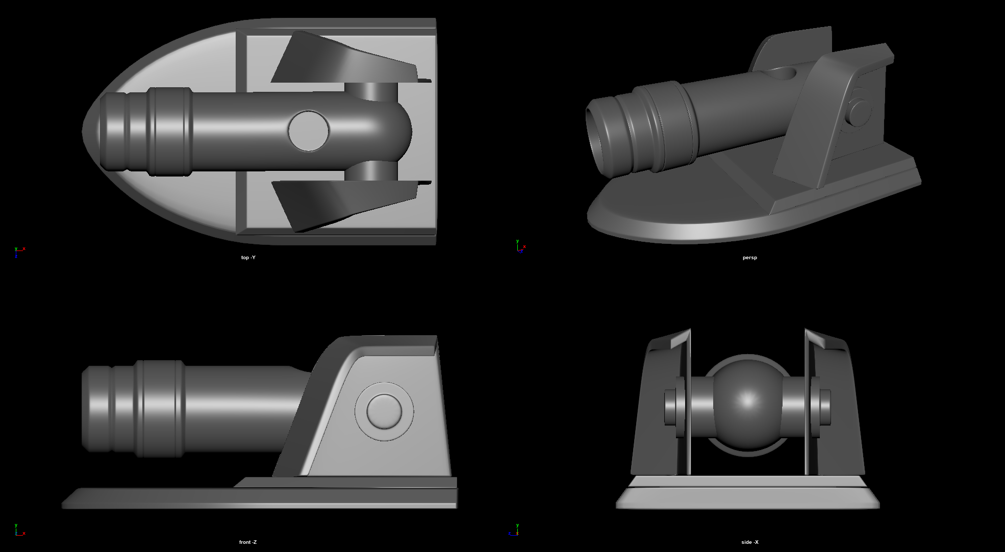 3D Week 03 (Cannon Prop Model)
