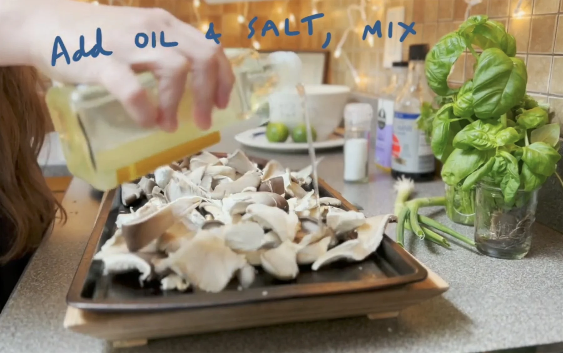 Roasted Mushroom Larb 
