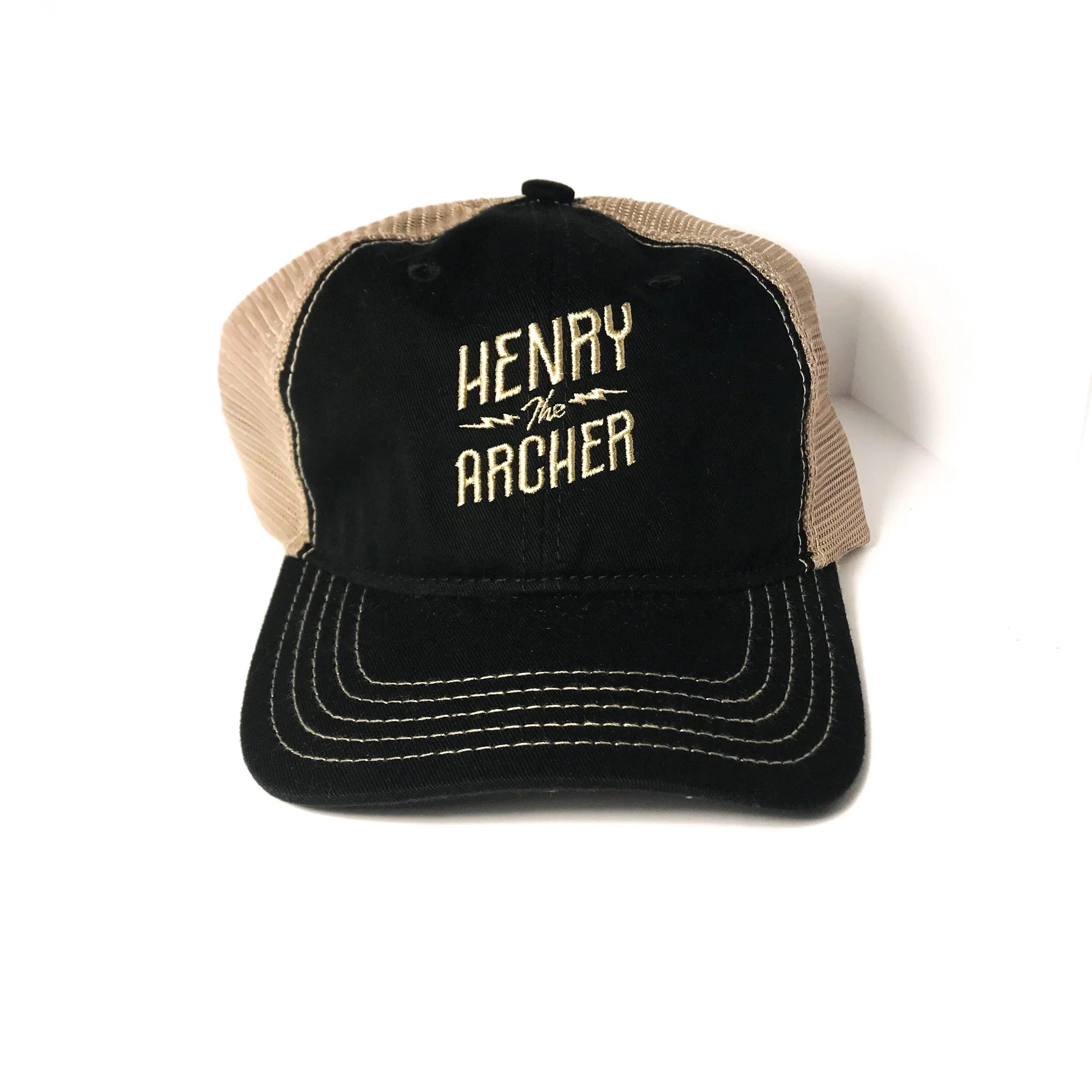 Henry the Archer - HAT - Black and Beige