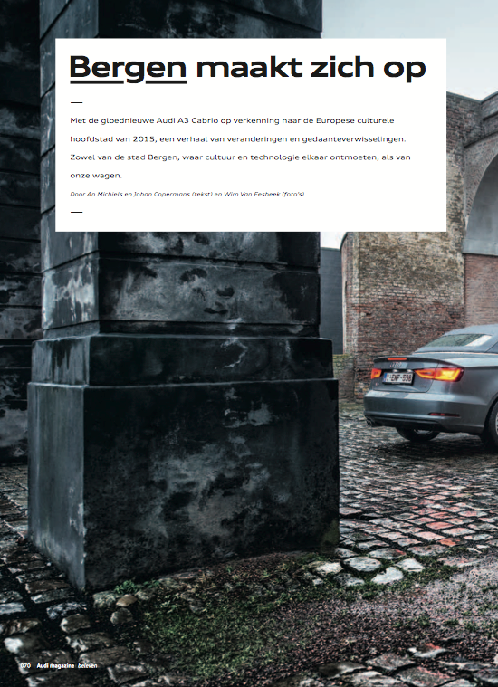 Bergen maakt zich op - Audi Magazine Belgium