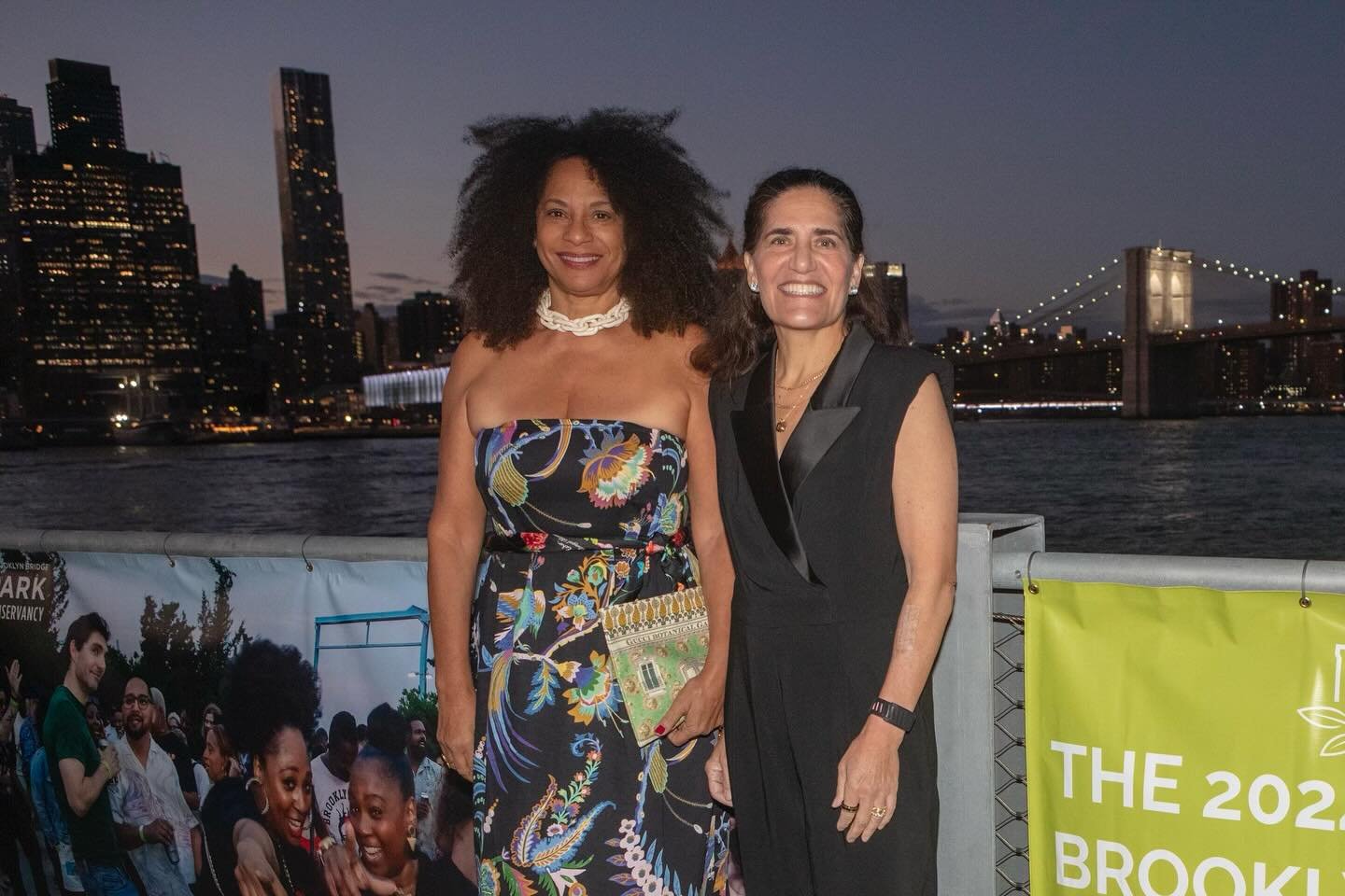 What a fun evening at the Brooklyn Black Tie Gala @brooklynbridgepark 💫 Thank you @thecorcorangroup for the invite and always fun to spend time with @zerlinegoodman 💕 plus @her.highvibe.life @carasadownick @carolcappelletti @nickhovsepian @ellen_go