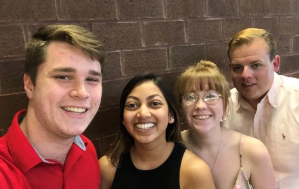 Jason Smith, Diya D’Sa, Corrine Dovell, Bradley Messick
