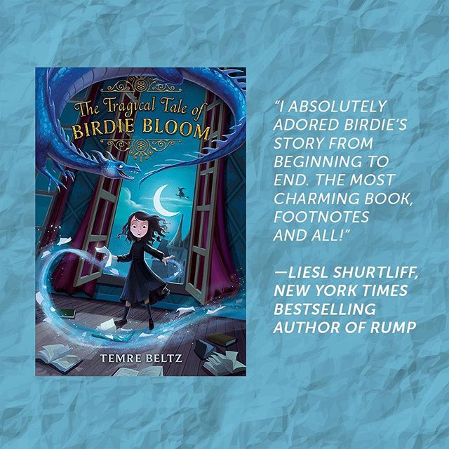 Happy book birthday to @temrebeltz and Birdie Bloom! Any book that uses the word &ldquo;tragical&rdquo; is my kind of book. Plus there&rsquo;s MAGIC! If you&rsquo;re looking for a new read-aloud for your kids or students, this is fun for all! #bookbi