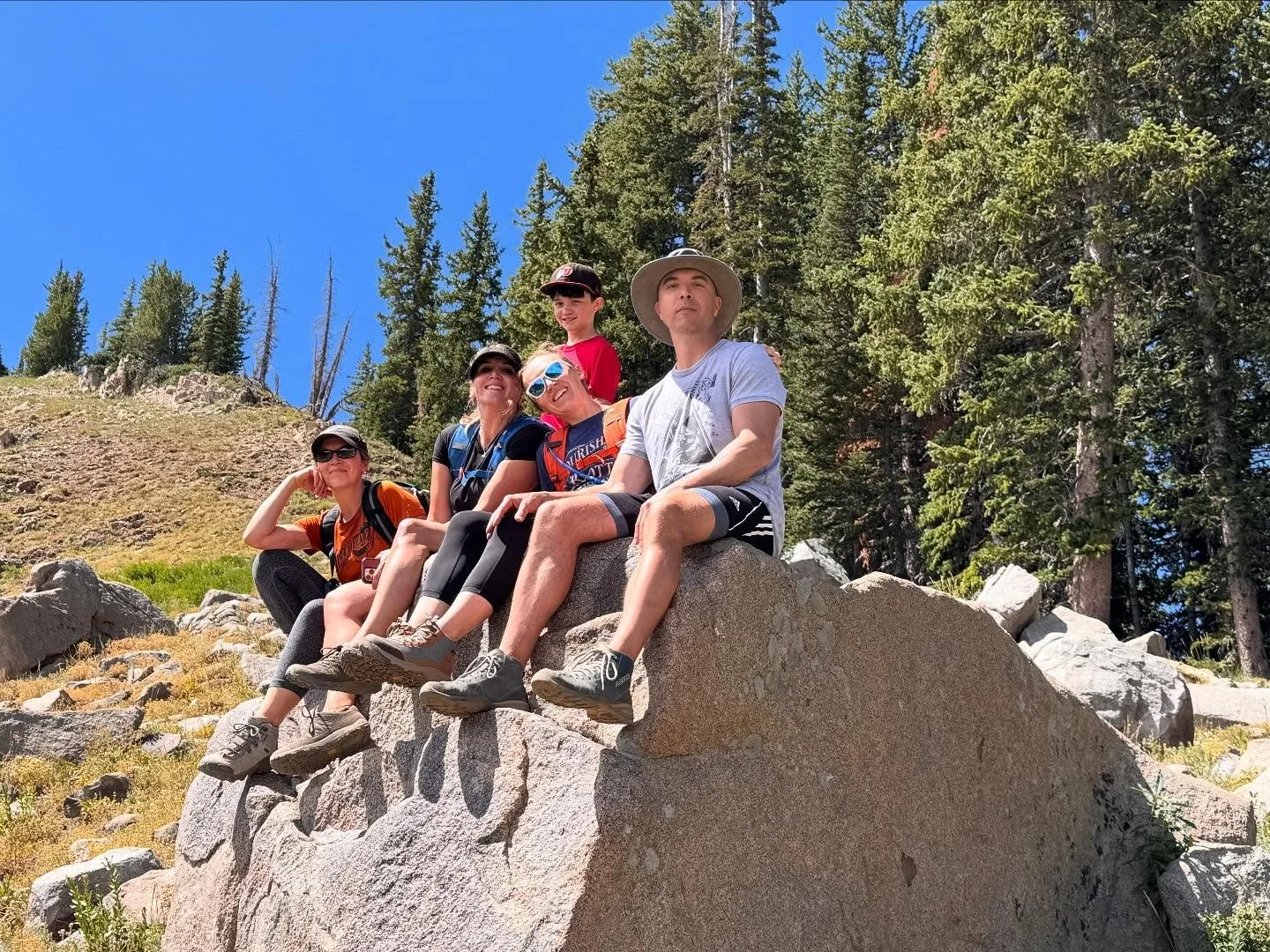 Photo dump of Utah trip! Grateful I got to spend so much time with my family in the mountains. Couldn&rsquo;t get enough. Swipe to the end for a fun little song from my dad!