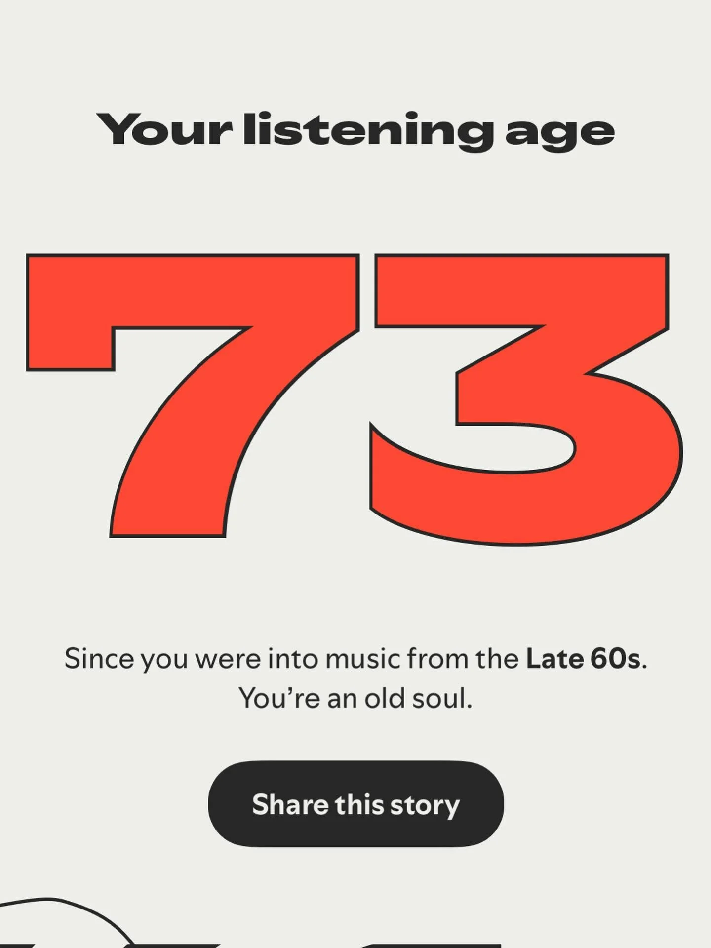 Im not offended. My dad has great taste in music.