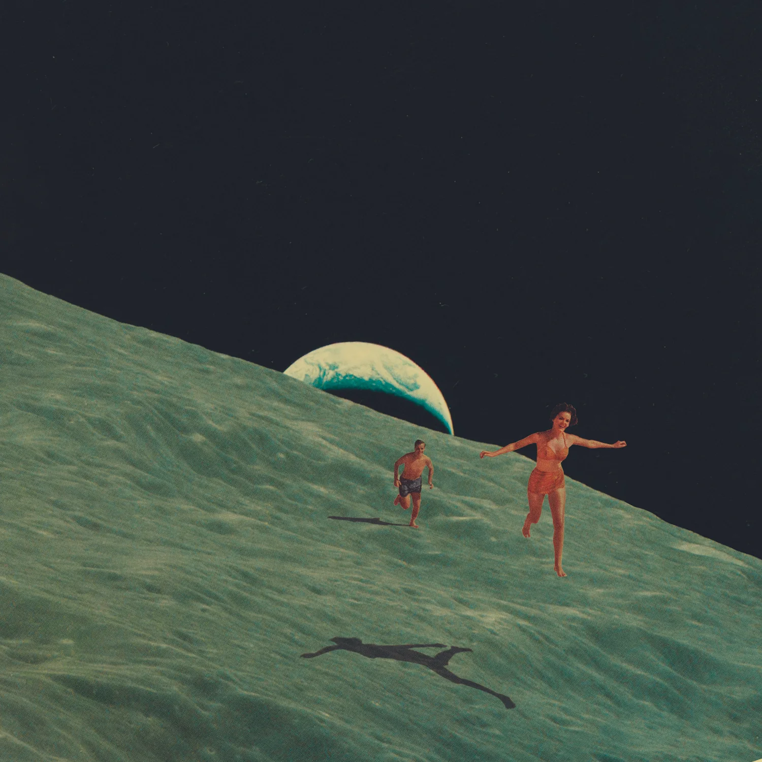 Honeymoon High | 2017 | garethhallidaycollageart.com