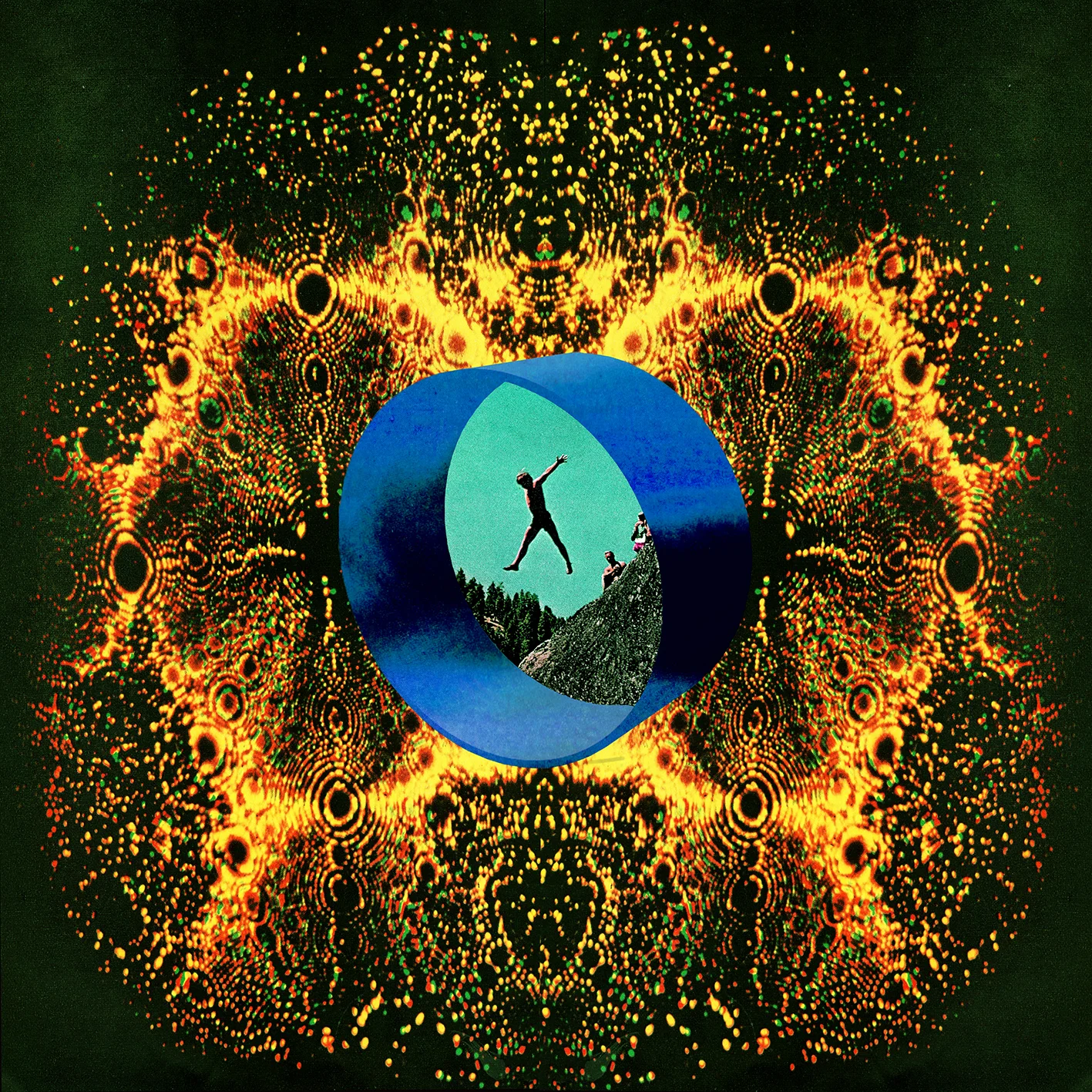 The Leap Of Faith | 2017 | garethhallidaycollageart.com