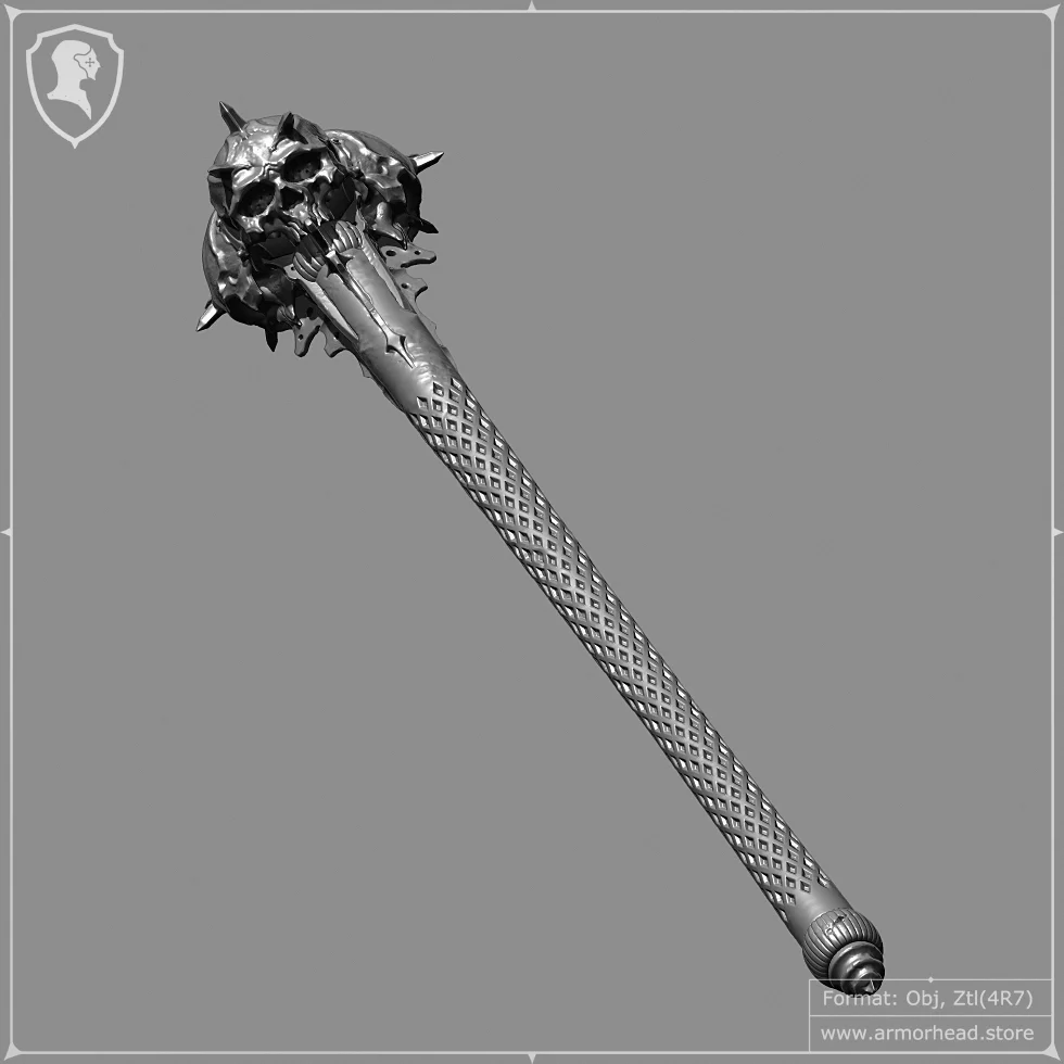 Skull Mace — ARMORHEAD