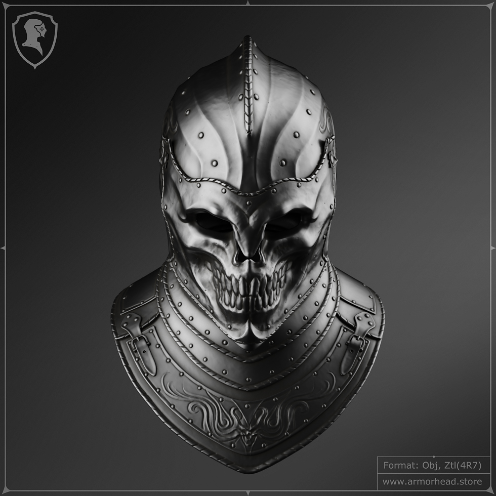 Skull Knight Helmet — ARMORHEAD