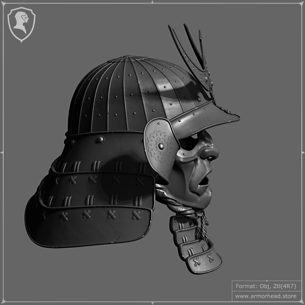 Samurai Helmet V.1 — ARMORHEAD