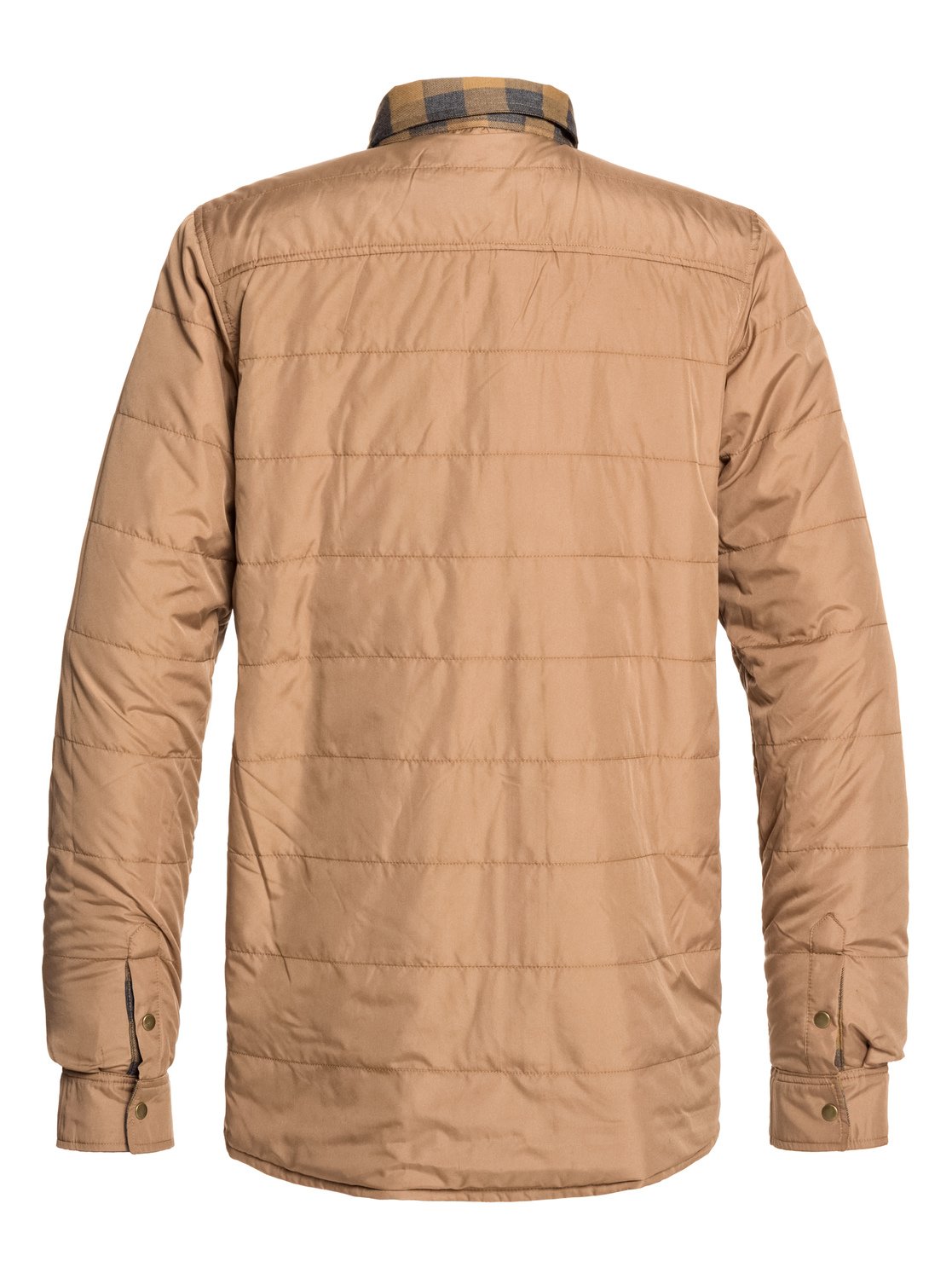 Wildcard Flannel Insulated Reversible Quicksilver Back B.jpg