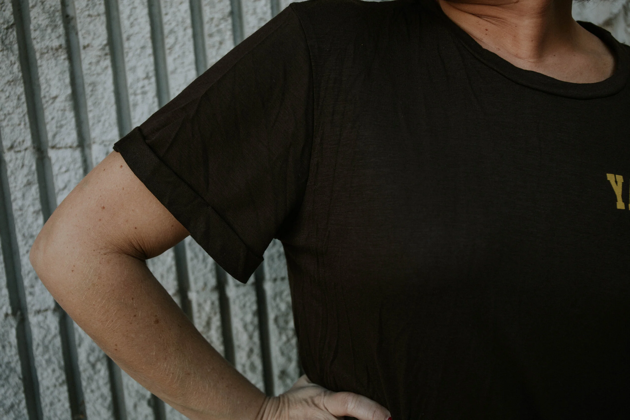 Women's Yas Be There Tee - Sleeve Detail.jpg