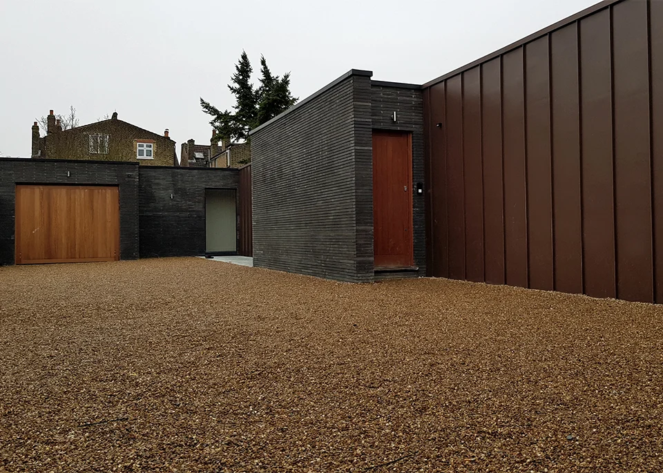 High-end new build residence in London.