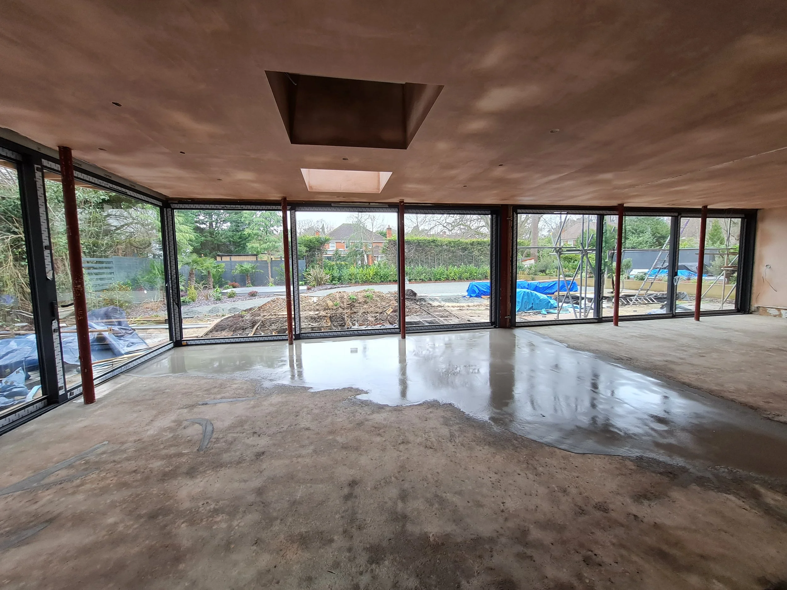 Interior Construction Phase — Residential Design &amp; Build Project