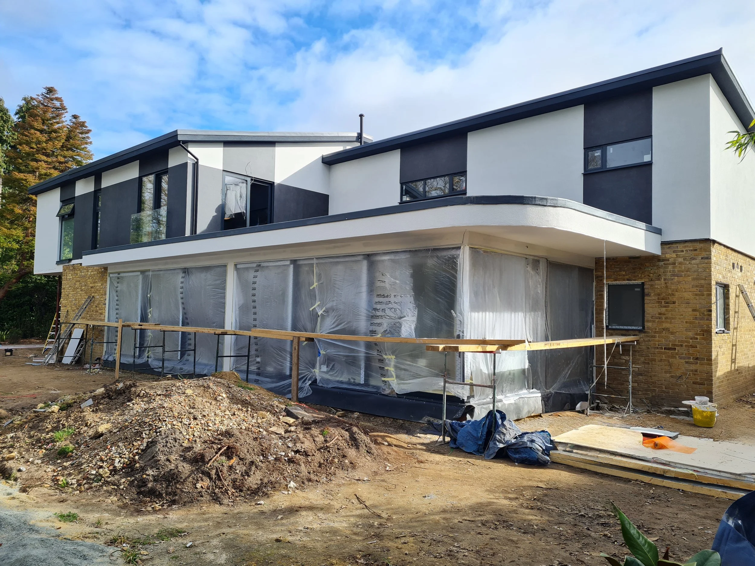 Residential Construction Progress — Walton-on-Thames
